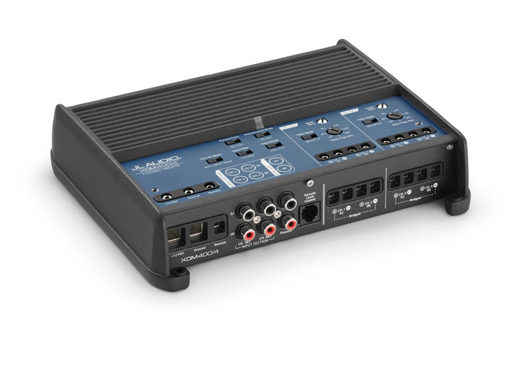 JL Audio JLAMPXDM400-4: 400 W 4-Channel Class-D XDM-Series Mobile / Marine Full-Range Amplifier