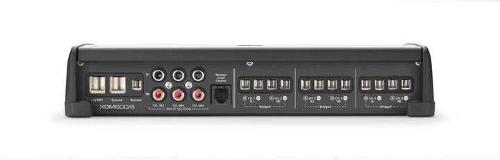 JL Audio JLAMPXDM600-6: 600 W 6-Channel Class-D XDM-Series Mobile / Marine Full-Range Amplifier