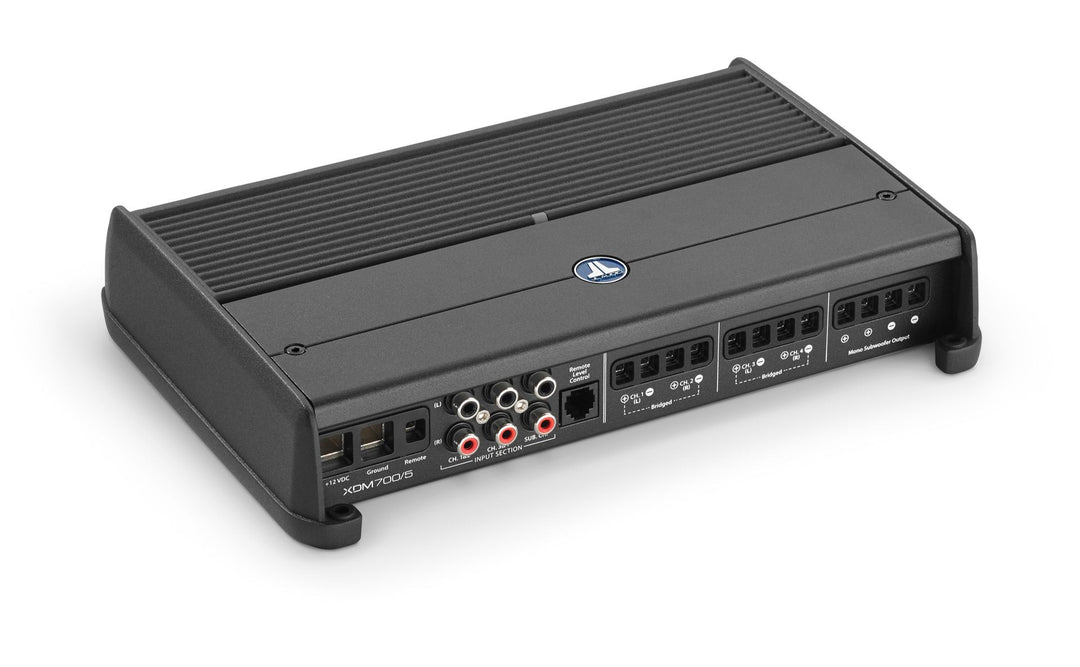 JL Audio JLAMPXDM700-5: 700 W 5-Channel Class-D XDM-Series Mobile / Marine System Amplifier