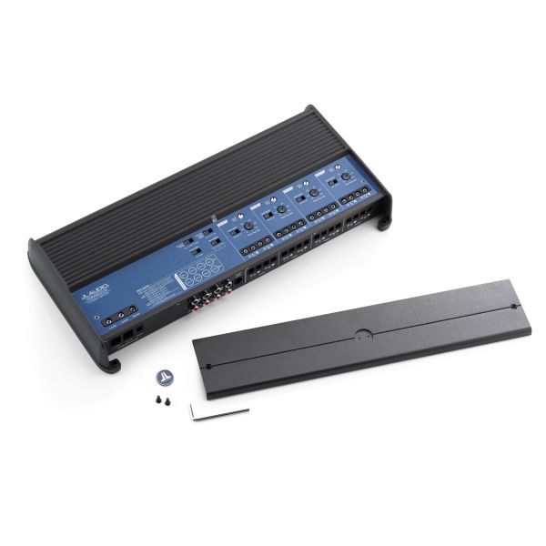 JL Audio JLAMPXDM800-8: 800 W 8-Channel Class-D XDM-Series Mobile / Marine Full-Range Amplifier