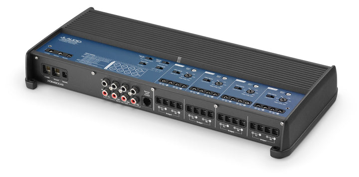 JL Audio JLAMPXDM800-8: 800 W 8-Channel Class-D XDM-Series Mobile / Marine Full-Range Amplifier