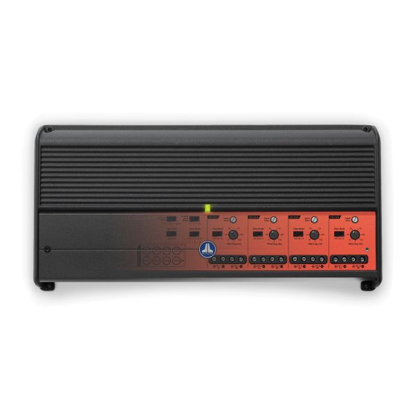 JL Audio JLAMPXDM800-8-24V: 800 W 24 V 8-Channel Class-D XDM-Series Mobile / Marine Full-Range Amplifier
