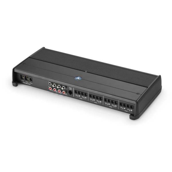 JL Audio JLAMPXDM800-8-24V: 800 W 24 V 8-Channel Class-D XDM-Series Mobile / Marine Full-Range Amplifier