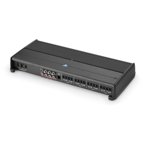 JL Audio JLAMPXDM800-8: 800 W 8-Channel Class-D XDM-Series Mobile / Marine Full-Range Amplifier