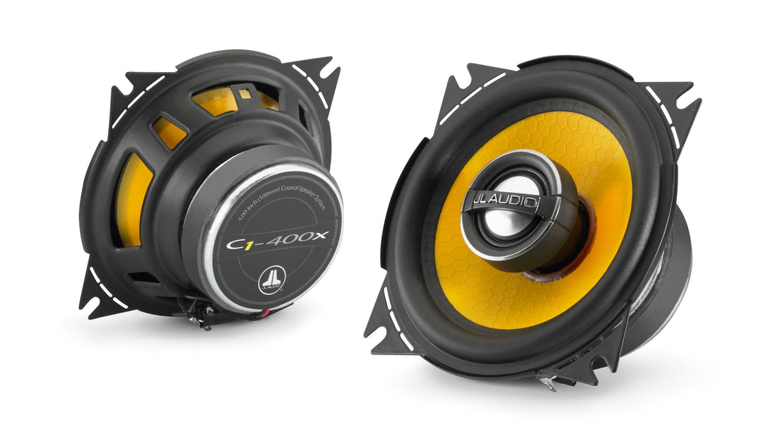 JL Audio JLC1-400X: 4" 100 MM 4 Ω C1-Series Evolution Coaxial Speaker System