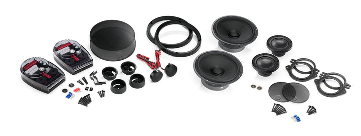 JL Audio JLC6-653: 6.5" 3-Way C6-Series Pair Component Speaker System