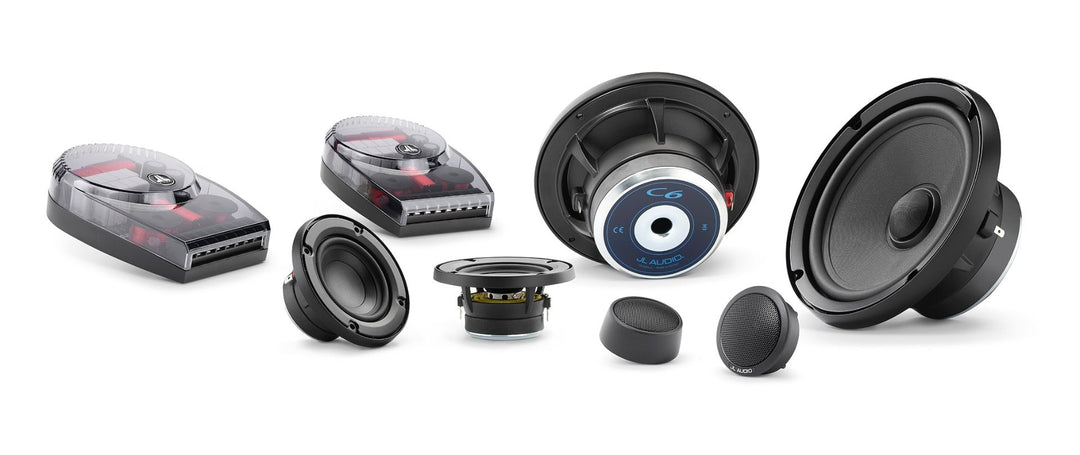 JL Audio JLC6-653: 6.5" 3-Way C6-Series Pair Component Speaker System