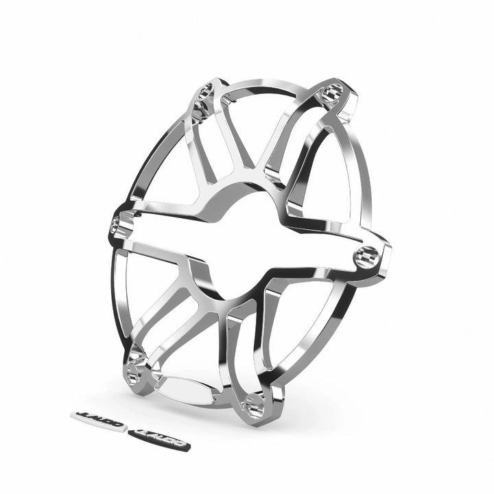 JL Audio JLCSM6-650SGI-S-CR: 6.5" M6-Series Chrome Custom Shop Marine Sport Grille Insert