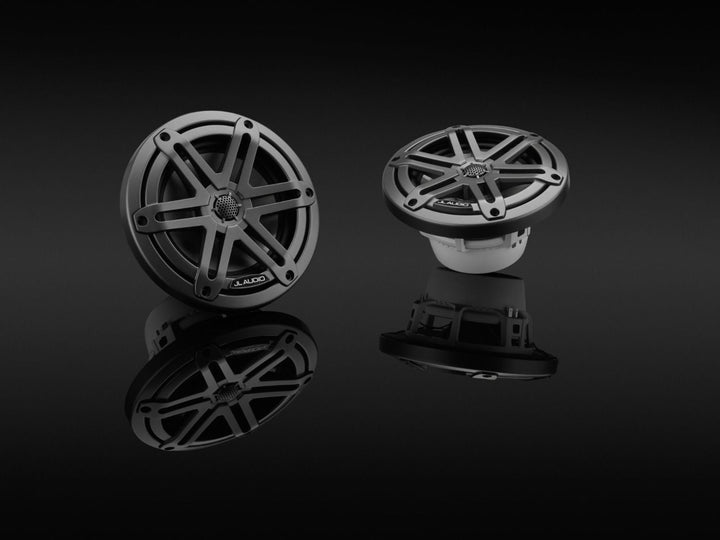 JL Audio JLM3-650X-S-GM: 6.5" M3-Series Gun Metal Sport Marine Speakers
