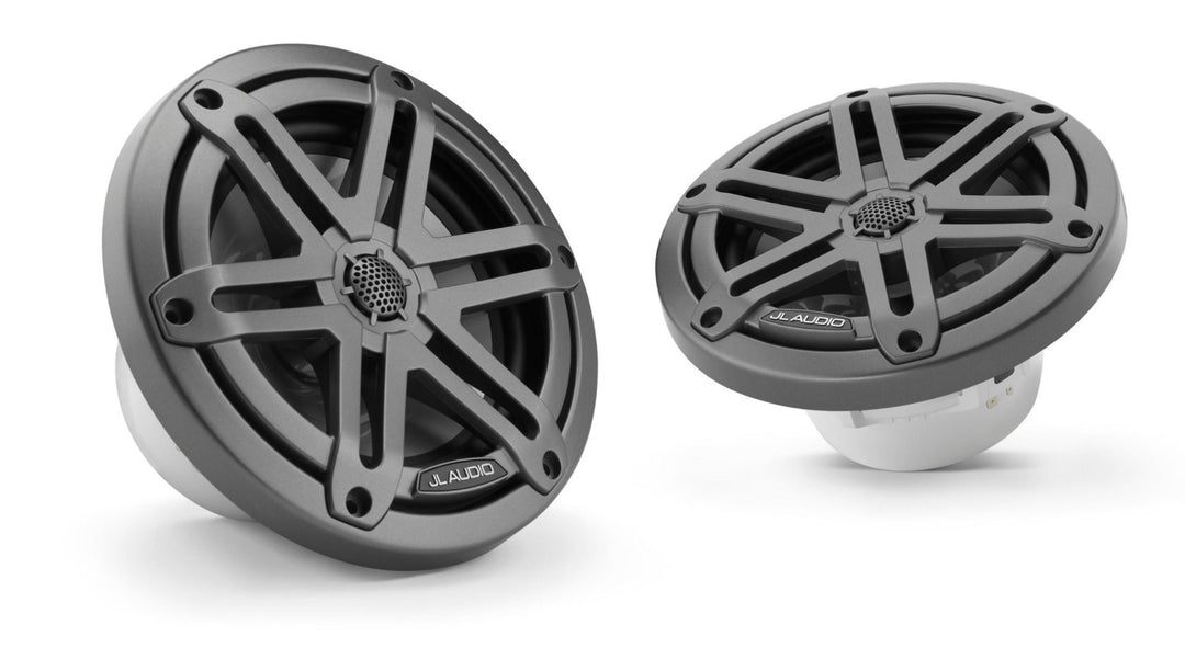 JL Audio JLM3-650X-S-GM: 6.5" M3-Series Gun Metal Sport Marine Speakers