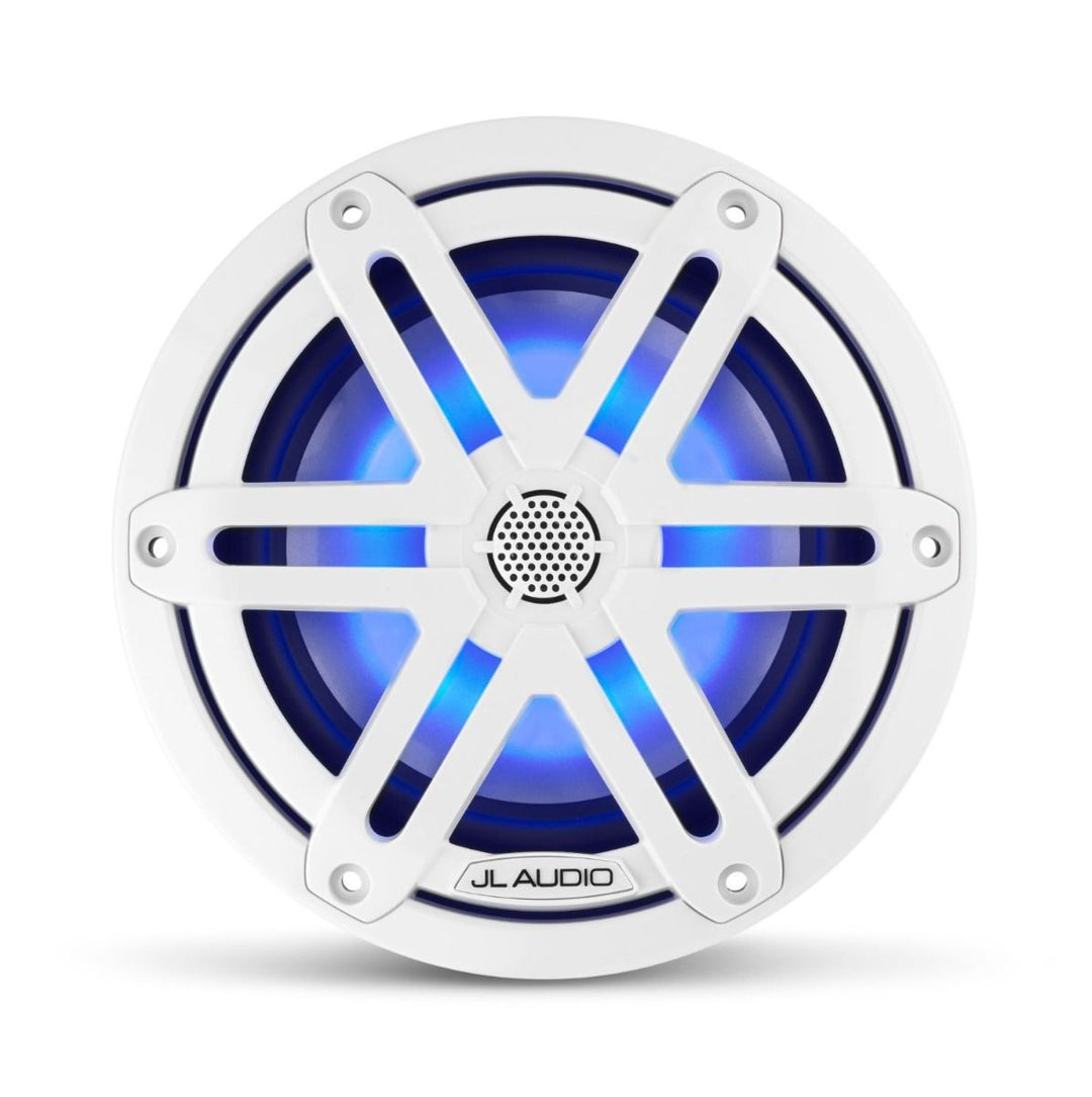 JL Audio JLM3-650X-S-GW-I: 6.5" M3-Series LED RGB Gloss White Sport Marine Speakers