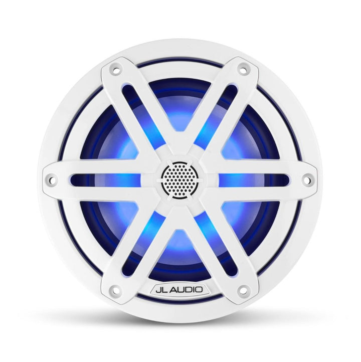 JL Audio JLM3-650X-S-GW-I: 6.5" M3-Series LED RGB Gloss White Sport Marine Speakers