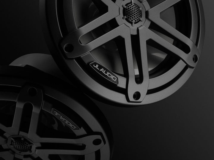 JL Audio JLM3-770X-S-GM: 7.7" M3-Series Gun Metal Sport Marine Speakers