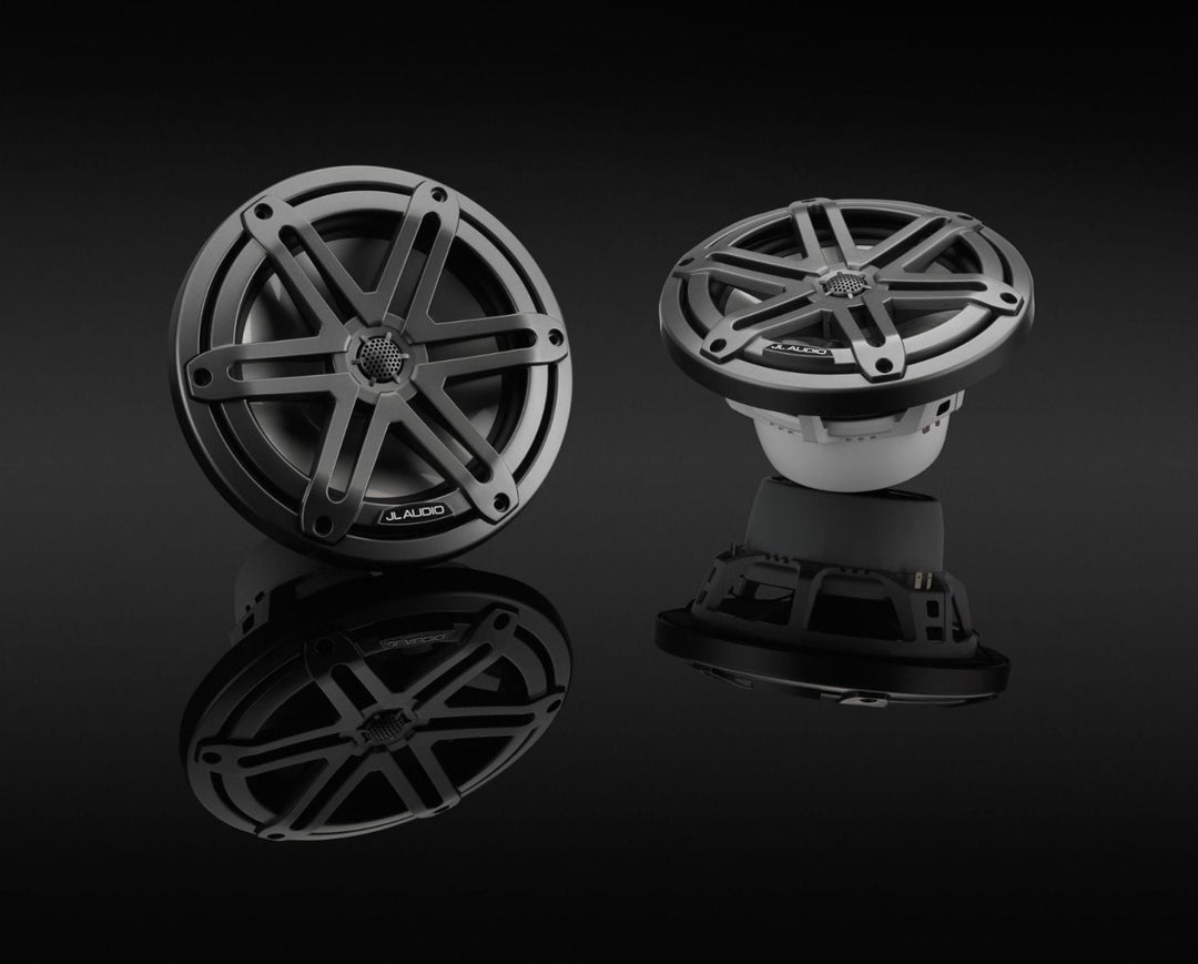 JL Audio JLM3-770X-S-GM: 7.7" M3-Series Gun Metal Sport Marine Speakers