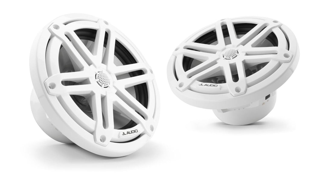 JL Audio JLM3-770X-S-GW: 7.7" M3-Series Gloss White Sport Marine Speakers