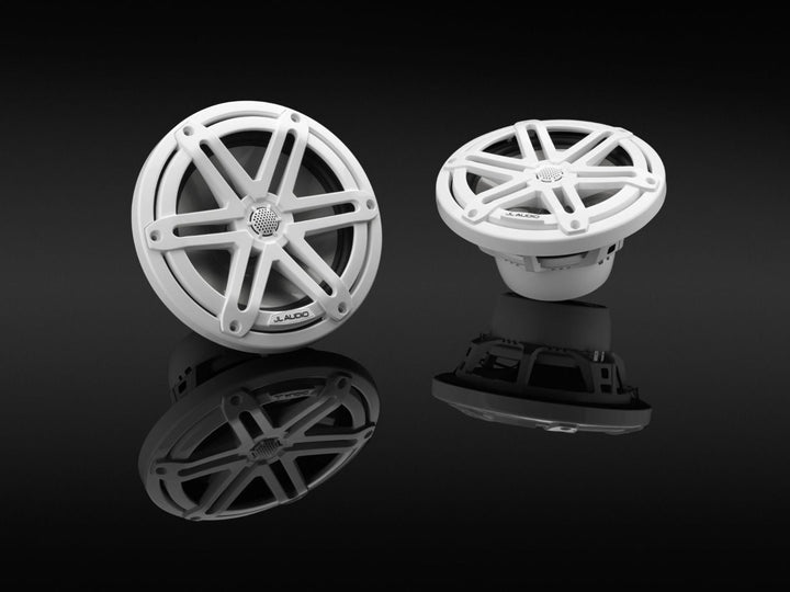 JL Audio JLM3-770X-S-GW: 7.7" M3-Series Gloss White Sport Marine Speakers