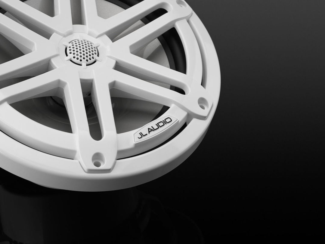 JL Audio JLM3-770X-S-GW: 7.7" M3-Series Gloss White Sport Marine Speakers