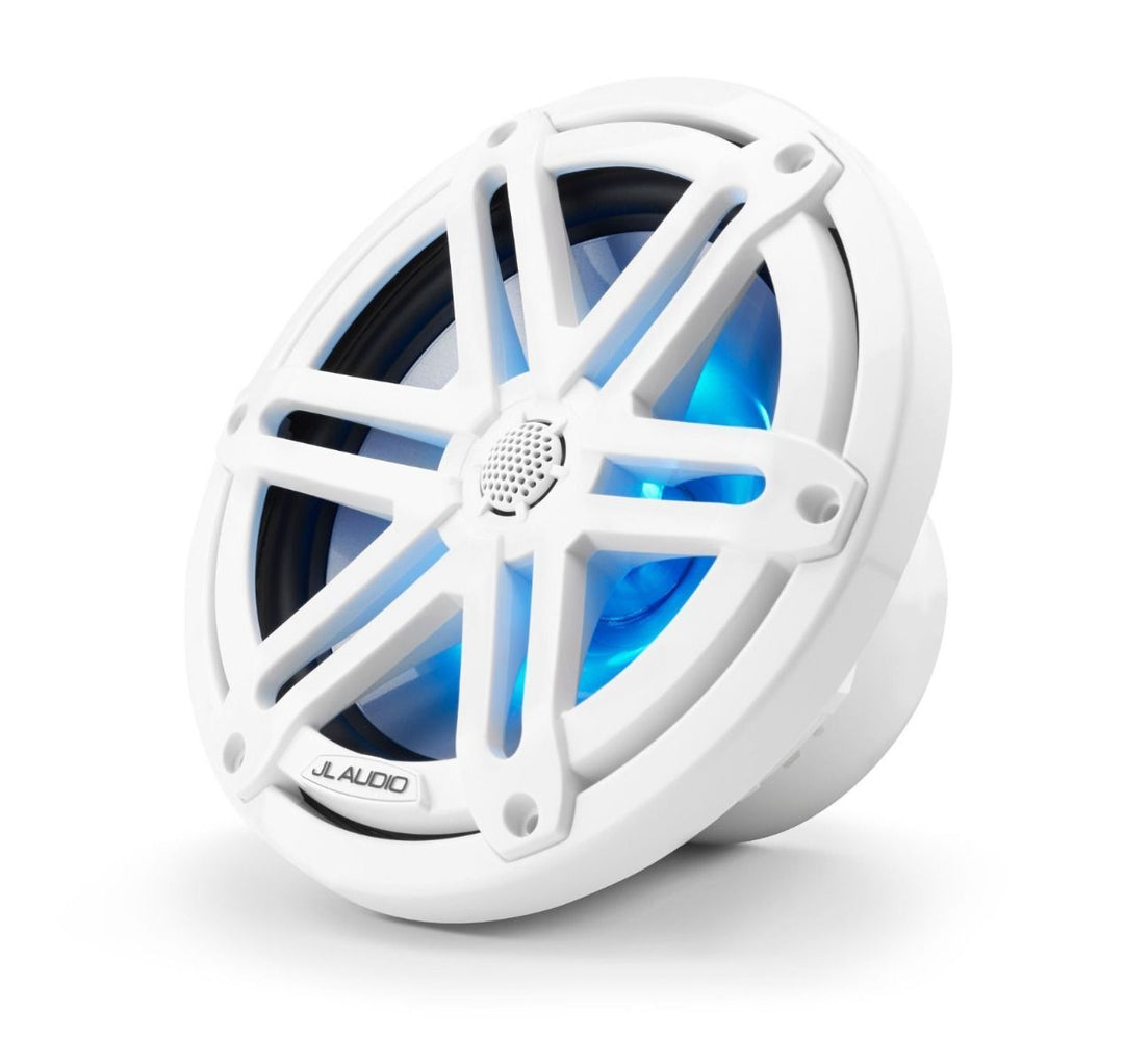 JL Audio JLM3-770X-S-GW-I: 7.7" M3-Series Gloss White Sport Marine Speakers