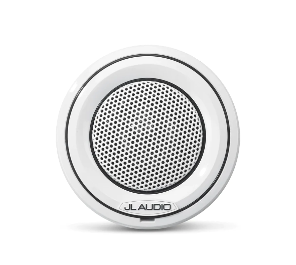 JL Audio JLM6-100CT-C-S-3GW: 1" M6-Series Gloss White Pair Marine Component Tweeter Mounting Cups