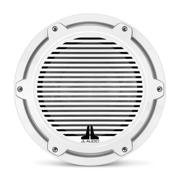 JL Audio JLM6-10IB-C-GW-GW-4: 10" M6- / IB-Series Gloss White Classic Marine Subwoofer