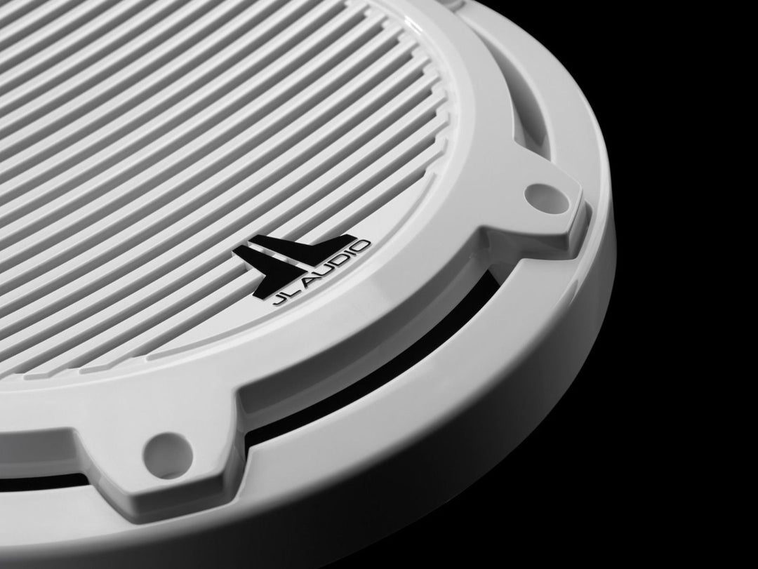 JL Audio JLM6-10IB-C-GW-GW-4: 10" M6- / IB-Series Gloss White Classic Marine Subwoofer