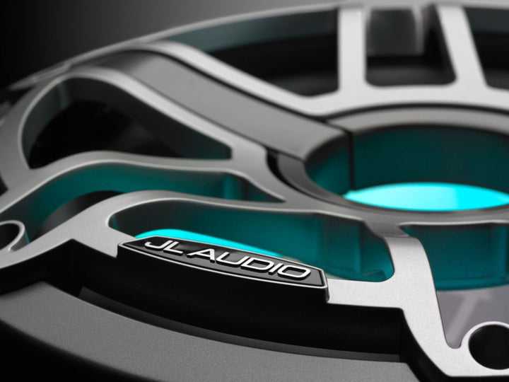 JL Audio JLM6-10IB-S-GM-TI-I4: 10" M6- / IB-Series LED RGB Gun Metal Titanium Sport Marine Subwoofer