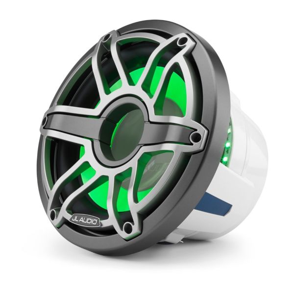 JL Audio JLM6-10IB-S-GM-TI-I4: 10" M6- / IB-Series LED RGB Gun Metal Titanium Sport Marine Subwoofer