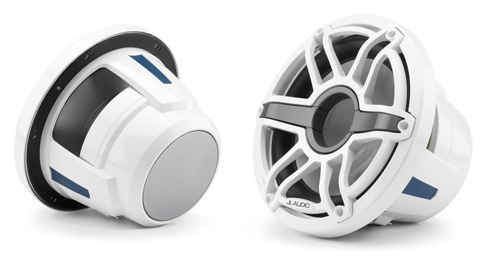 JL Audio JLM6-10IB-S-GW-GW-4: 10" M6- / IB-Series Gloss White Sport Marine Subwoofer