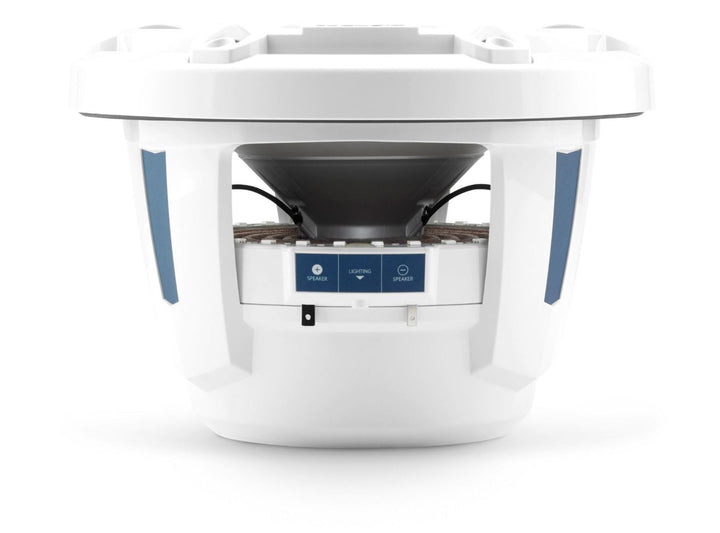 JL Audio JLM6-10IB-S-GW-GW-I4: 10" M6- / IB-Series LED RGB Gloss White Sport Marine Subwoofer
