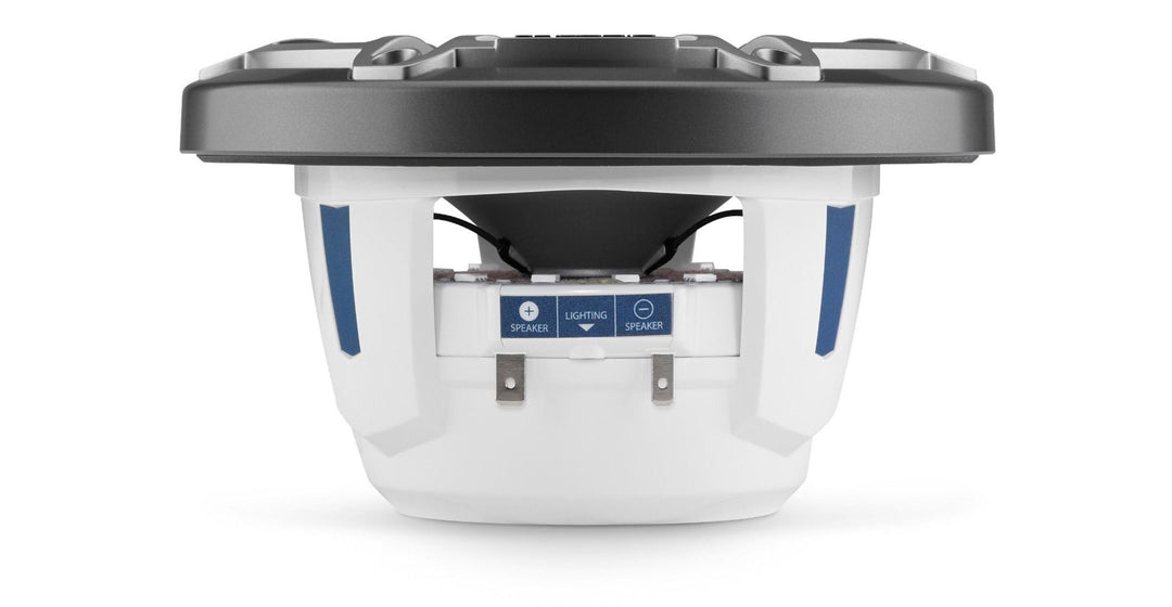 JL Audio JLM6-650X-S-GM-TI-I: 6.5" M6-Series LED RGB Gun Metal Titanium Marine Coaxial Speakers