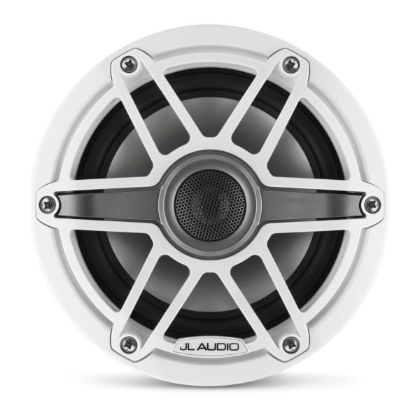 JL Audio JLM6-650X-S-GW-GW: 6.5" M6-Series Gloss White Sport Marine Coaxial Speakers