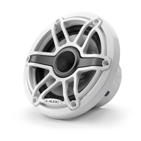 JL Audio JLM6-650X-S-GW-GW: 6.5" M6-Series Gloss White Sport Marine Coaxial Speakers