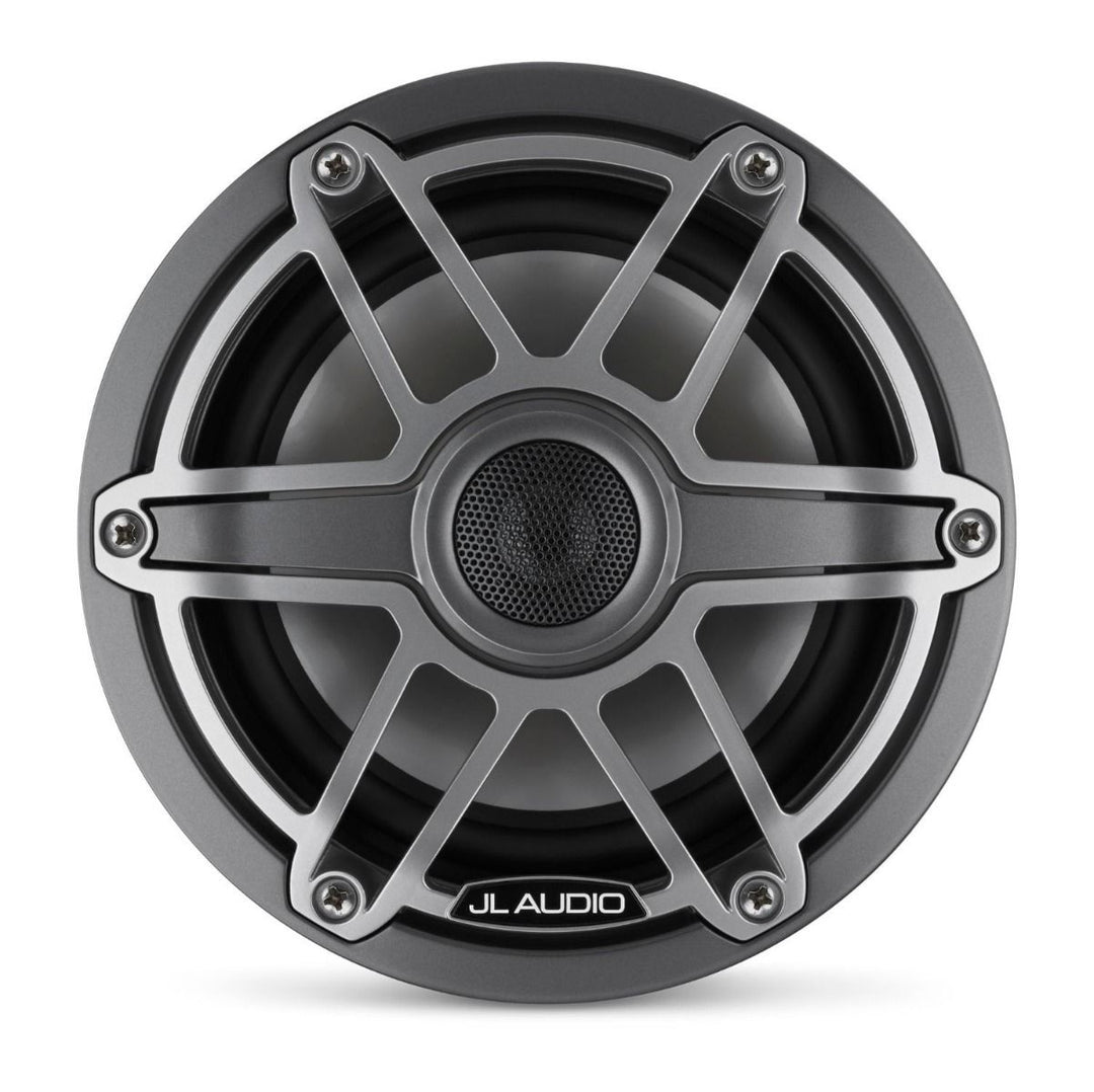 JL Audio JLM6-650X-S-GM-TI: 6.5" M6-Series Sport Gun Metal Titanium Marine Coaxial Speakers