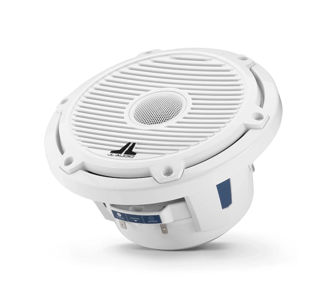 JL Audio JLM6-770X-C-3GW: 7.7" M6-Series Gloss White Classic Coaxial Speakers