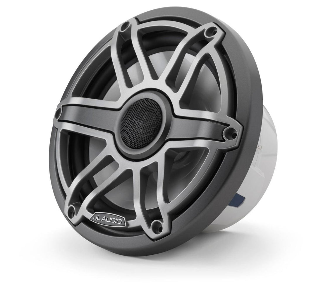 JL Audio JLM6-770X-S-GM-TI: 7.7" M6-Series Gun Metal Titanium Sport Marine Coaxial Speakers