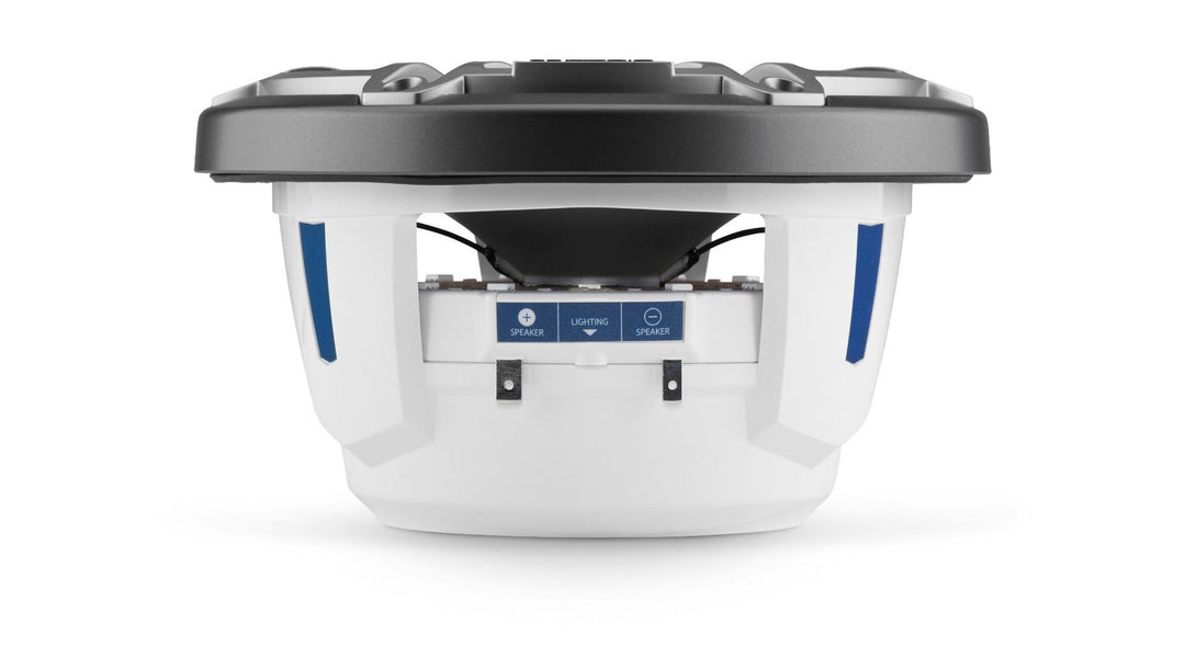 JL Audio JLM6-770X-S-GM-TI-I: 7.7" M6-Series LED RGB Gun Metal Titanium Sport Marine Coaxial Speakers