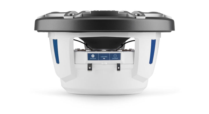 JL Audio JLM6-770X-S-GM-TI-I: 7.7" M6-Series LED RGB Gun Metal Titanium Sport Marine Coaxial Speakers