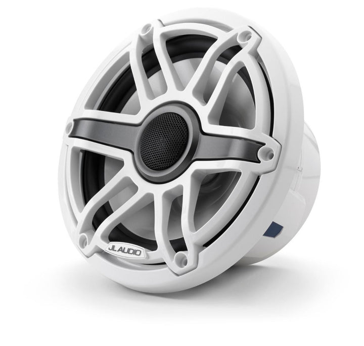 JL Audio JLM6-770X-S-GW-GW: 7.7" M6-Series Gloss White Sport Marine Coaxial Speakers