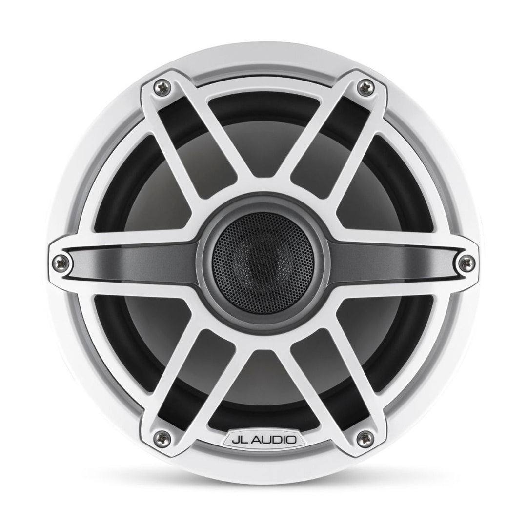 JL Audio JLM6-880X-S-GW-GW: 8.8" M6-Series Gloss White Sport Marine Coaxial Speakers