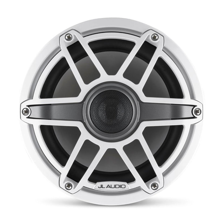 JL Audio JLM6-880X-S-GW-GW: 8.8" M6-Series Gloss White Sport Marine Coaxial Speakers