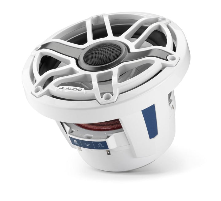 JL Audio JLM6-880X-S-GW-GW: 8.8" M6-Series Gloss White Sport Marine Coaxial Speakers