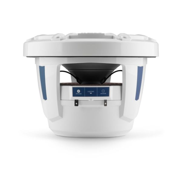 JL Audio JLM6-880X-S-GW-GW: 8.8" M6-Series Gloss White Sport Marine Coaxial Speakers