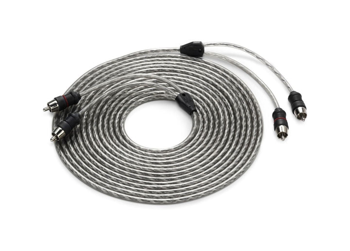 JL Audio JLXD-CLRAIC2-18: 18 FT 2-Channel Clear Audio Interconnect Cable
