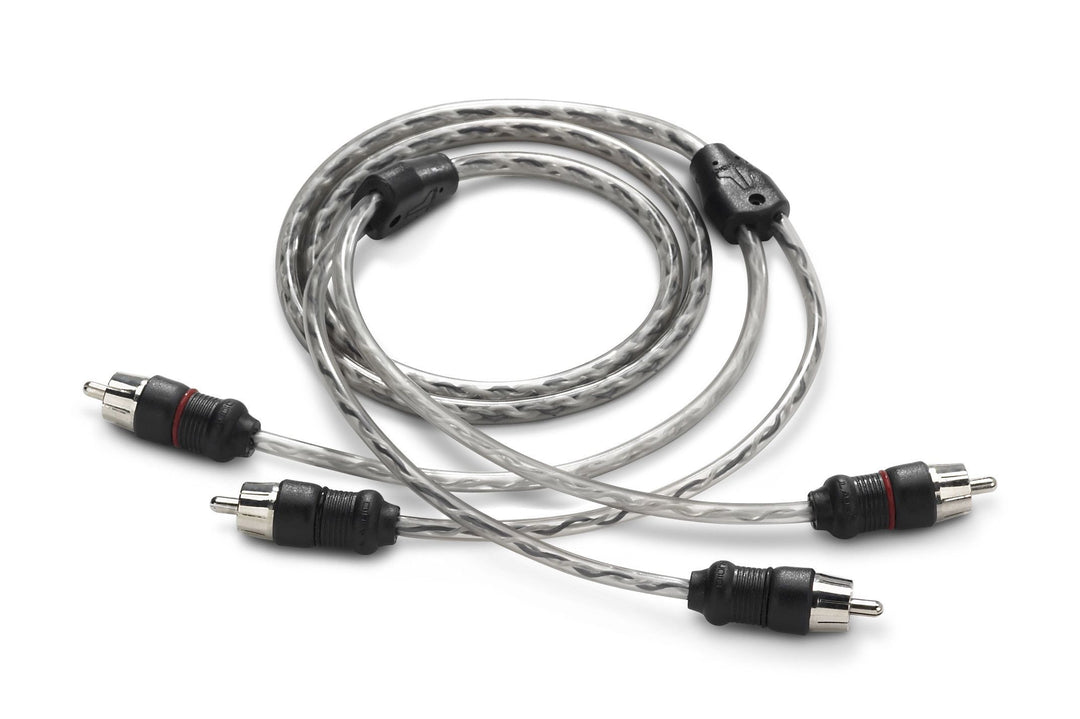 JL Audio JLXD-CLRAIC2-3: 3 FT 2-Channel Clear Audio Interconnect Cable