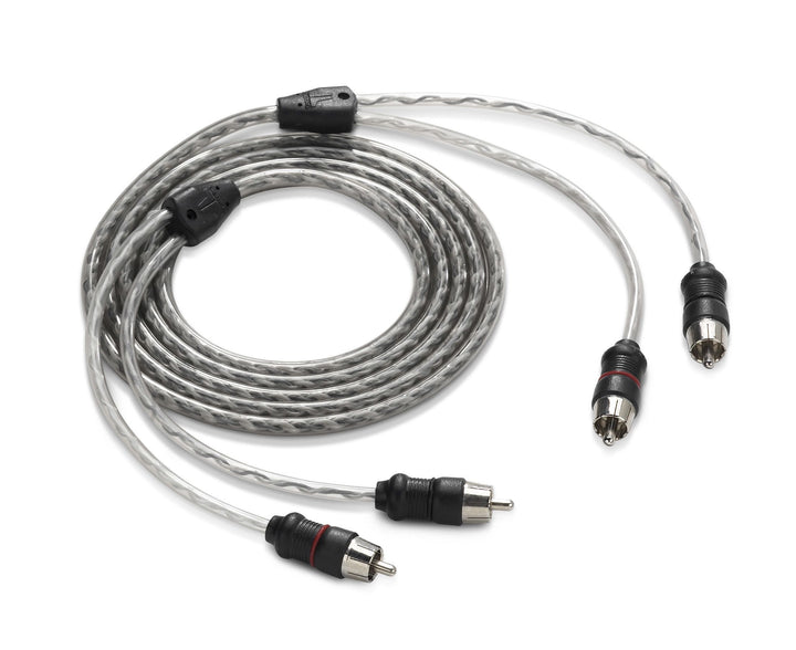JL Audio JLXD-CLRAIC2-6: 6 FT 2-Channel Clear Audio Interconnect Cable