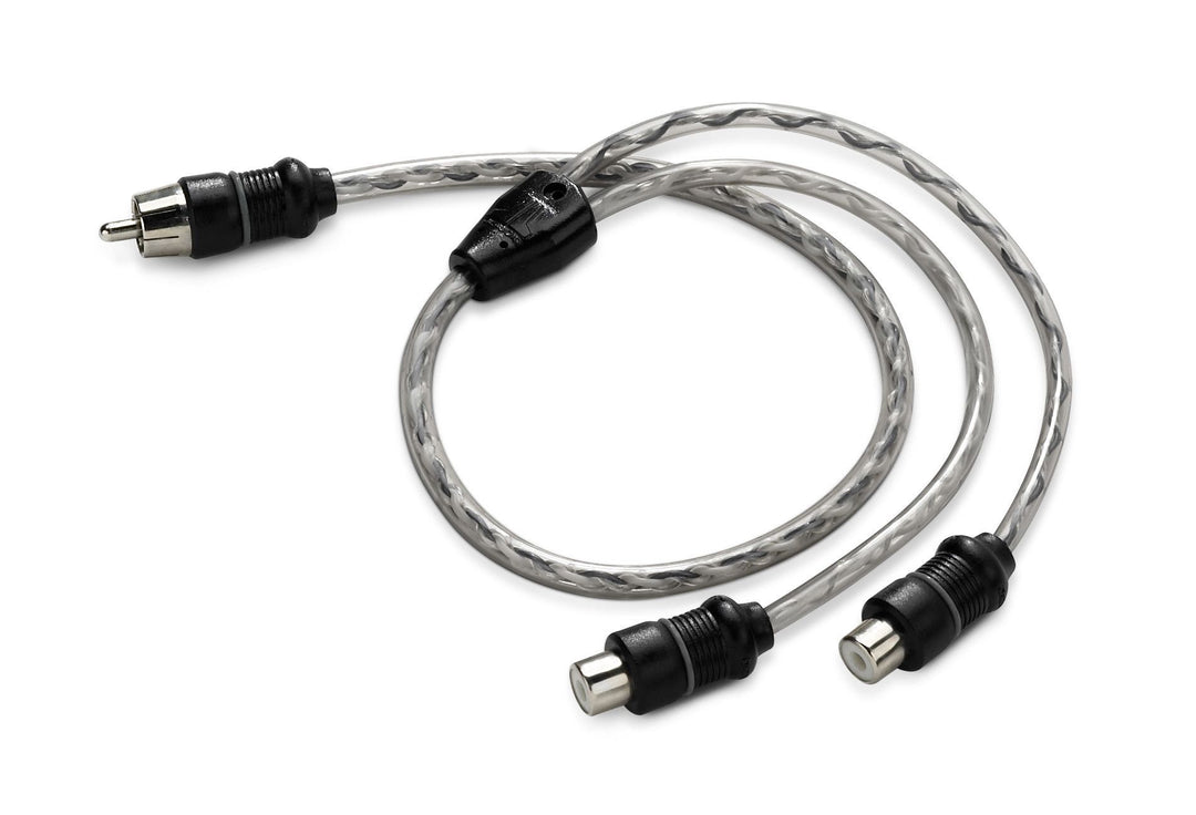 JL Audio JLXD-CLRAICY-1M2F: 1 Male Jack - 2 Female Plugs ECS Y-Adapter Audio Cable