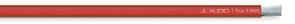JL Audio JLXD-RPW4-100: 100 FT 4 AWG Red Tinned Frost Jacket Power Wire Spool