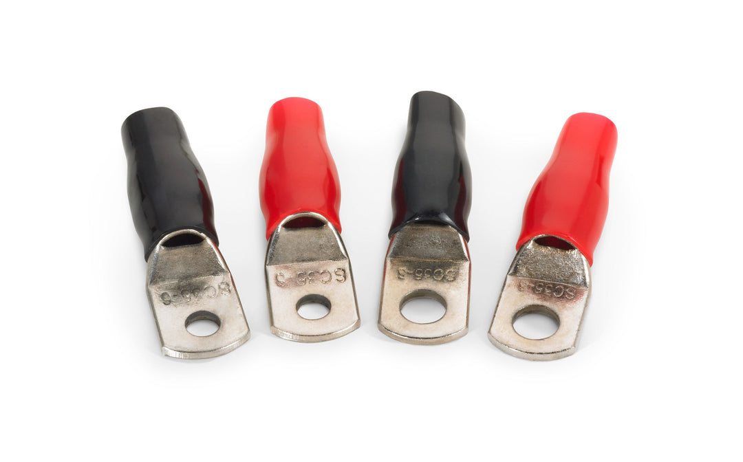 JL Audio JLXD-RT4-4PAK: 4 AWG 4-Pieces Tinned Copper Power Rings