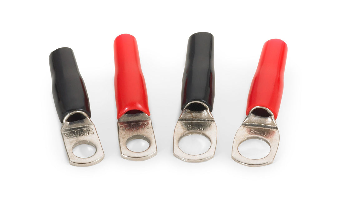 JL Audio JLXD-RT8-4PAK: 8 AWG 4-Pieces Tinned Copper Power Rings