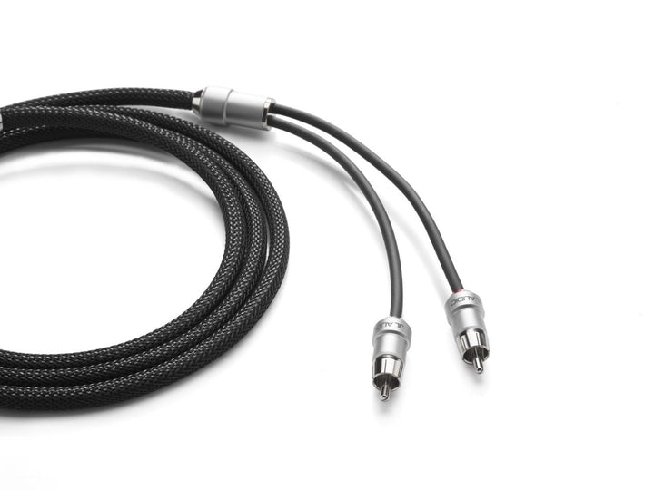 JL Audio JLXE-BLKAIC2-12: 12 FT 2-Channel Twisted-Pair Audio Interconnect Cable